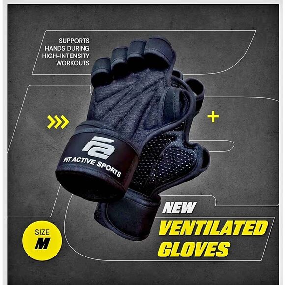 NEW IN BOX FITOO FIT UNISEX WEIGHT LIFTING AND CROSS TRAINING GLOVES - Picture 6 of 11